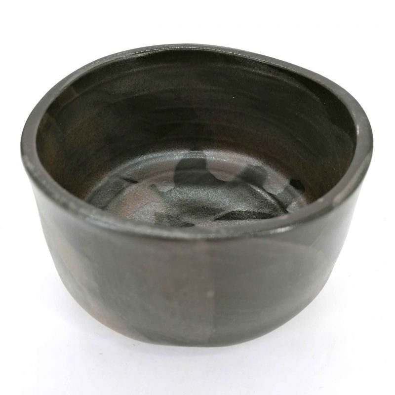 Bol noir en céramique pour cérémonie du thé - RANDAMUPATAN