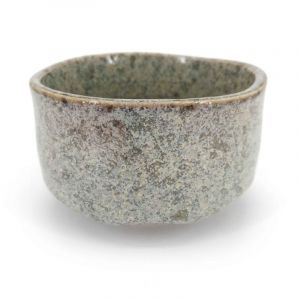 Black ceramic bowl for tea ceremony - SUTONGURE