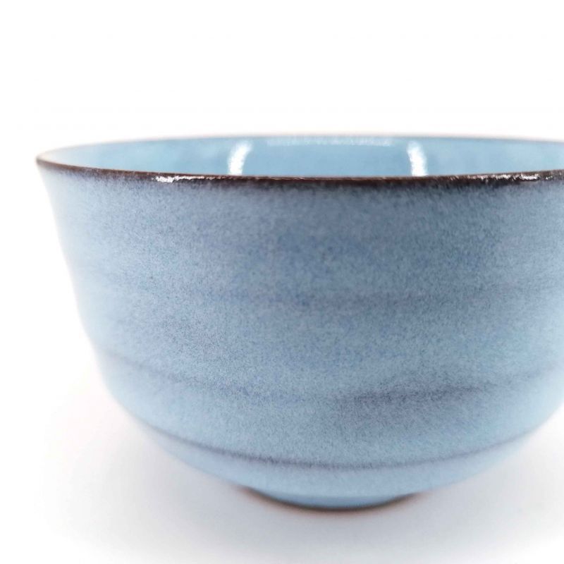 Taza de té de cerámica japonesa, azul claro - AOI MAGUKAPPU