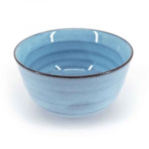 Japanese ceramic tea cup, light blue - AOI MAGUKAPPU