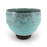 Tazza da tè in ceramica giapponese, blu satinato - TSUYAKESHI