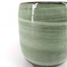 Tazza da tè in ceramica giapponese, sfumature di verde - NYUANSU