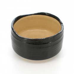 matcha tea bowl black ORIBE