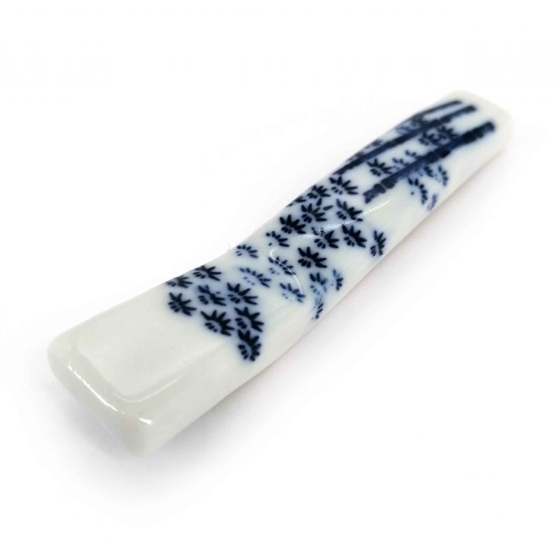 Japanese ceramic chopstick rest, TAKE