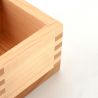 Bicchiere da sake quadrato in legno Cipresso - HINOKI