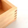 Bicchiere da sake quadrato in legno Cipresso - HINOKI