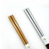 Par de palillos japoneses en madera natural - WAKASA NURI KIN TO GIN