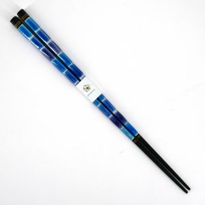 Pair of Japanese chopsticks in natural wood - WAKASA NURI LAPIS