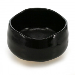 black bowl Japanese ceramic tea 4242332