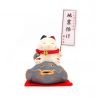 Japanese anti-seismic ceramic lucky manekineko cat - TAISHIN SEI