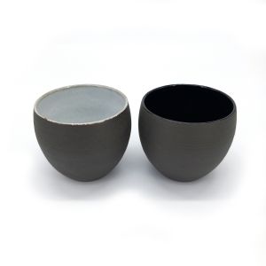 Duo di tazze da tè in ceramica giapponese - KOGETA