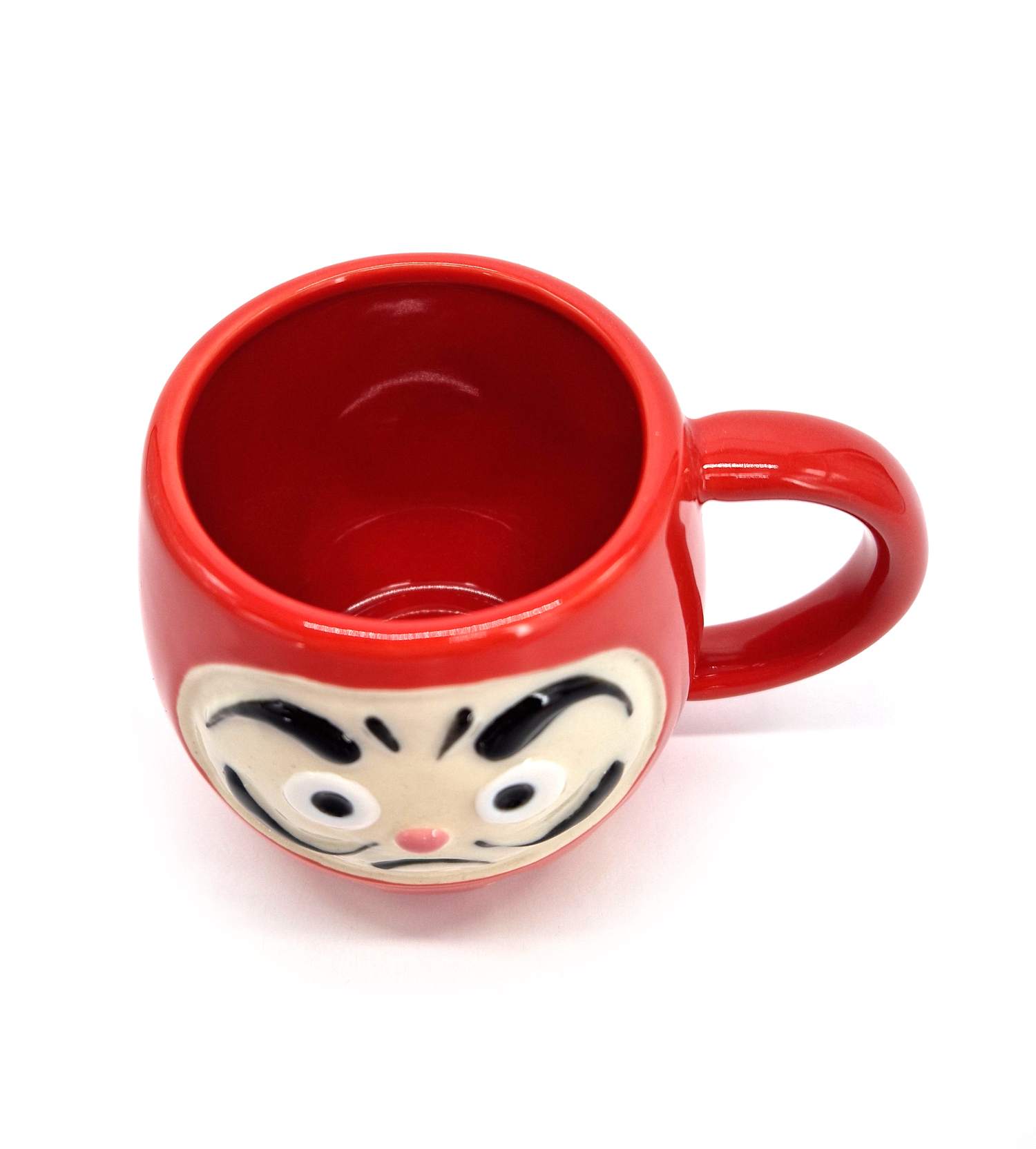 Tazza in ceramica giapponese ROSSA - REDDOHEDDO - daruma