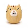 Japanese yellow ceramic mug - KIIROI NEKO - cat