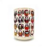 Taza de té japonés Daruma Sushi, buena suerte - KOUN O