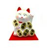 Gato maneki neko alcancía japonesa de la suerte, KOUN OMAMORI