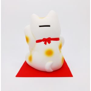 Gato maneki neko alcancía japonesa de la suerte, KOUN OMAMORI