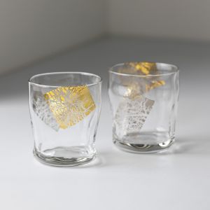 Juego de 2 vasos de whisky japonés, PREMIUM KIRARI