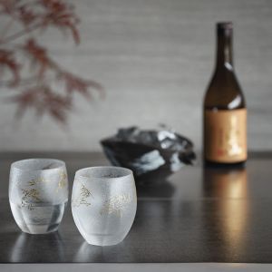 Juego de 2 vasos de whisky japonés, PREMIUM CHOJU-GIGA