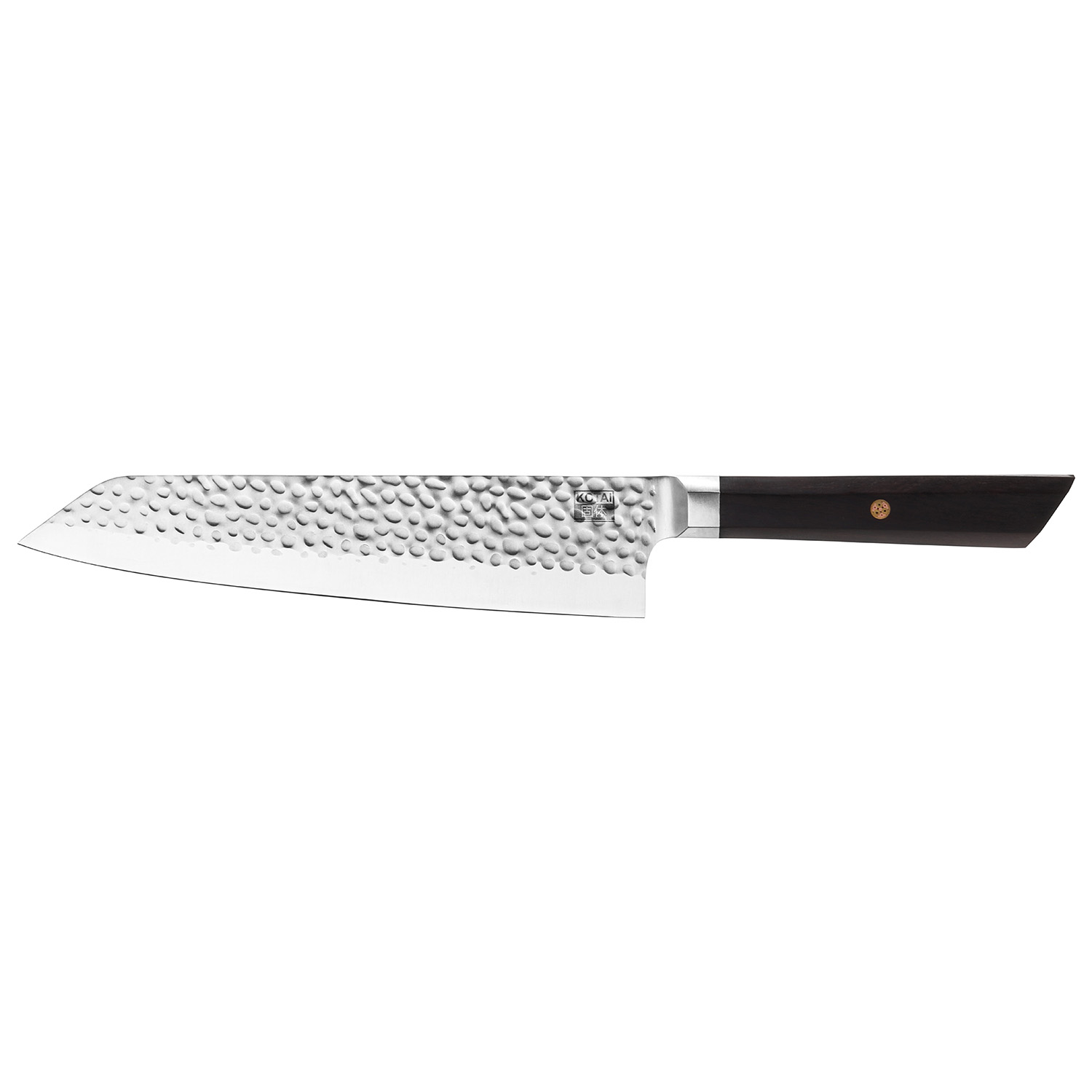 Cuchillo de chef Kiritsuke de 9 pulgadas, cuchillo de cocina japonés hecho  a mano forjado profesional afilado, cuchillo de cocina AUS10 de acero de 3