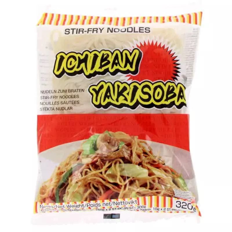 Nouilles Yakisoba précuites et leur sauce spéciale yakisoba- ICHIBAN YAKISOBA