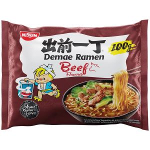 Fideos Ramen instantáneos en bolsa con sopa sabor carne - DEMAE RAMEN