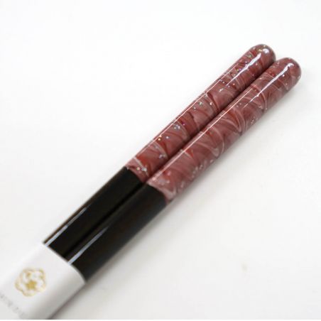 Pair of Japanese lacquered wood chopsticks - SHIZUKU