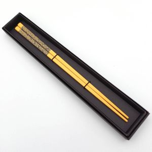 Pair of Japanese resin chopsticks - GARA HASHI SAYAGATA