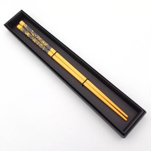 Pair of Japanese resin chopsticks - GARA HASHI SAKURA