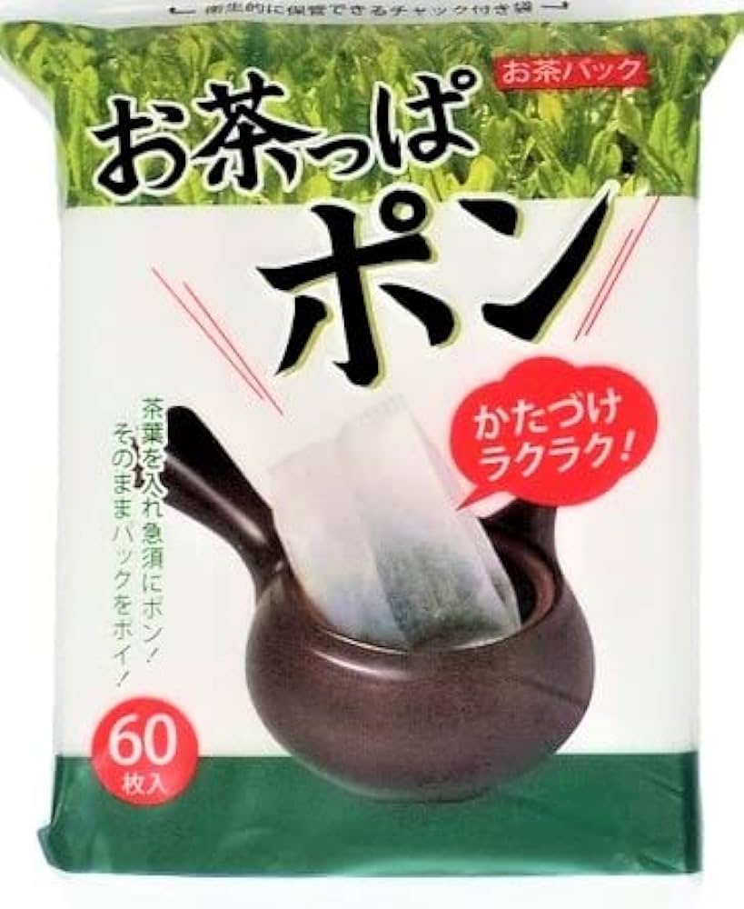 Filtre à thé japonais jetable en papier tissé pour l'infusion