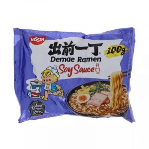 Fideos Ramen instantáneos en bolsa con sopa aromatizada con Salsa de Soja - DEMAE RAMEN