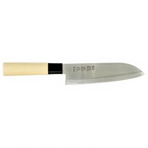 Japanisches Küchenmesser für alle Arten von Lebensmitteln, SANTOKU, 17cm