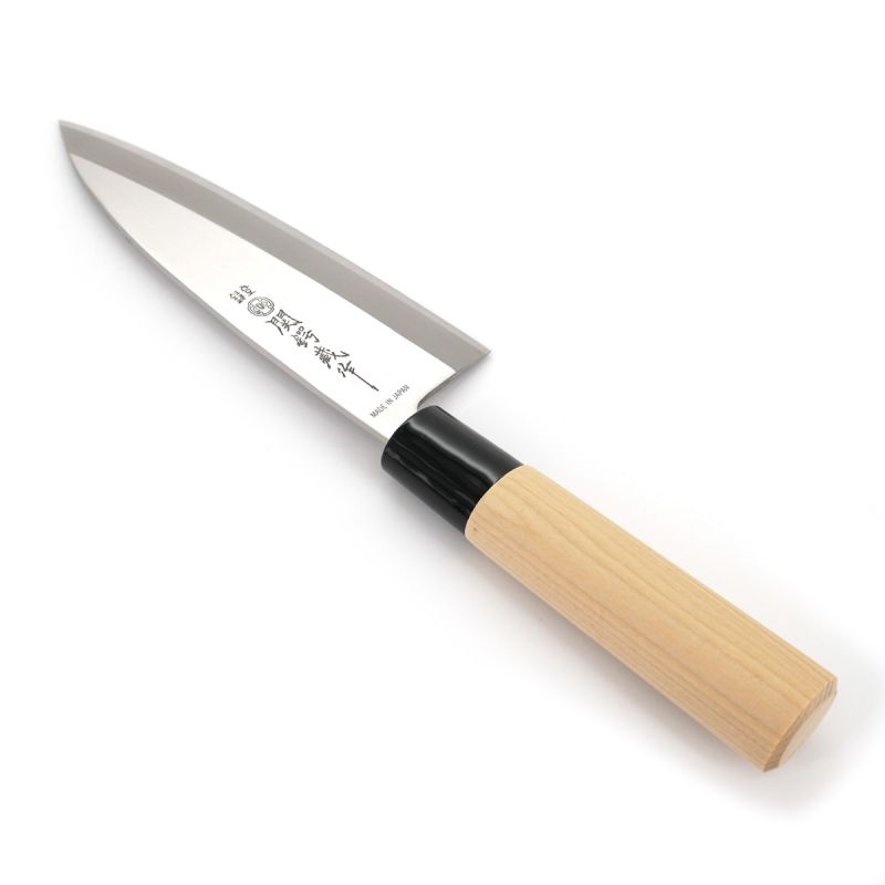 Cuchillo de cocina japonés para cortar pescado, DEBA, 15,5 cm