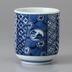 taza de té japonés, SHONZUI, paisaje