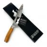 Grand couteau multitâches avec manche d'olivier - Orivu~ie - 17cm