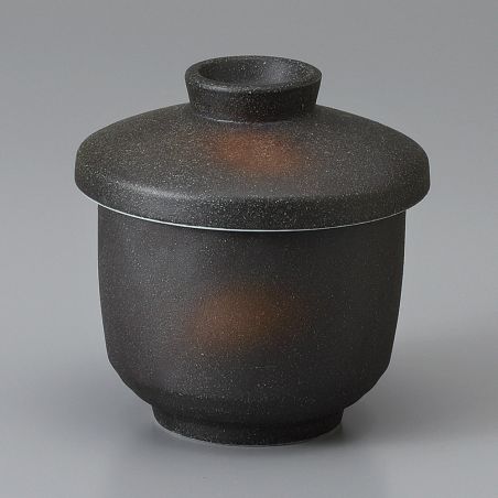 Japanese Chawanmushi tea bowl with lid, KAPPU