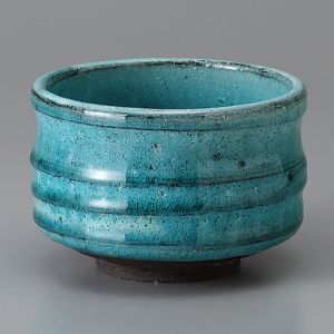 Ciotola da tè giapponese per cerimonia – chawan, MASHIKO, blu