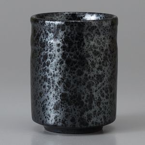 taza de té japonés, KESSHÔ TENMOKU, negro