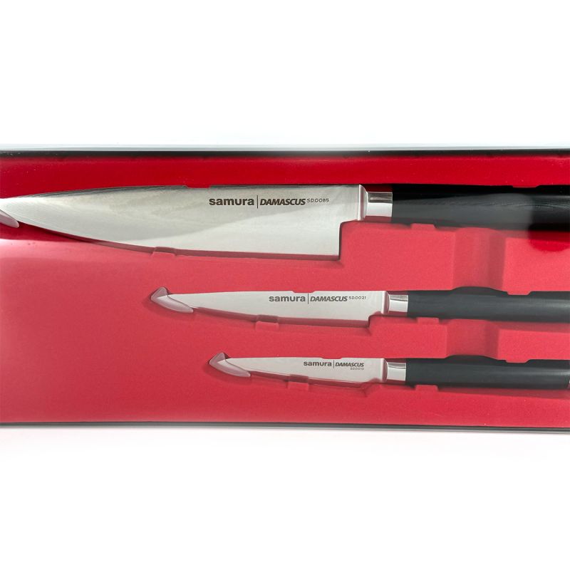 Couteau Samura avec manche bois de rose - Pinku - 17cm