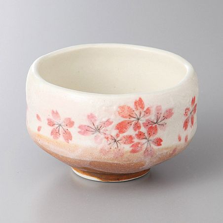 Japanese bowl for tea ceremony - SAKURA