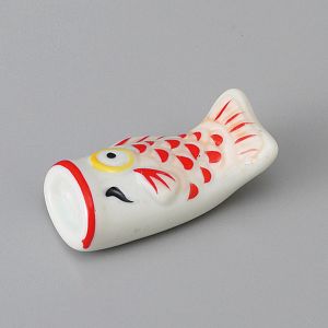 Japanese ceramic chopsticks holder carp, KOI, color choice