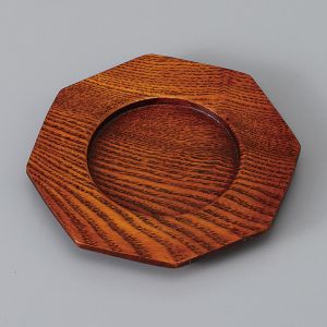 Coaster in wood - HACHIKAKUKEI