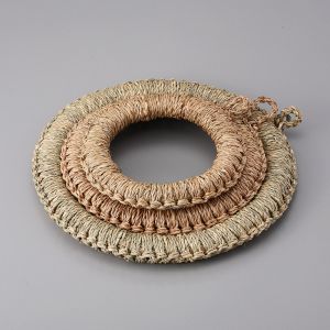 Sous-plat dessous de théière japonais en corde, MARUWA NABESHIKI, Ø18cm