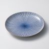 Piatto rotondo in ceramica giapponese SENDAN-TOKUSA