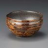 Japanese ramen bowl - ORIBE NAGOMI - brown