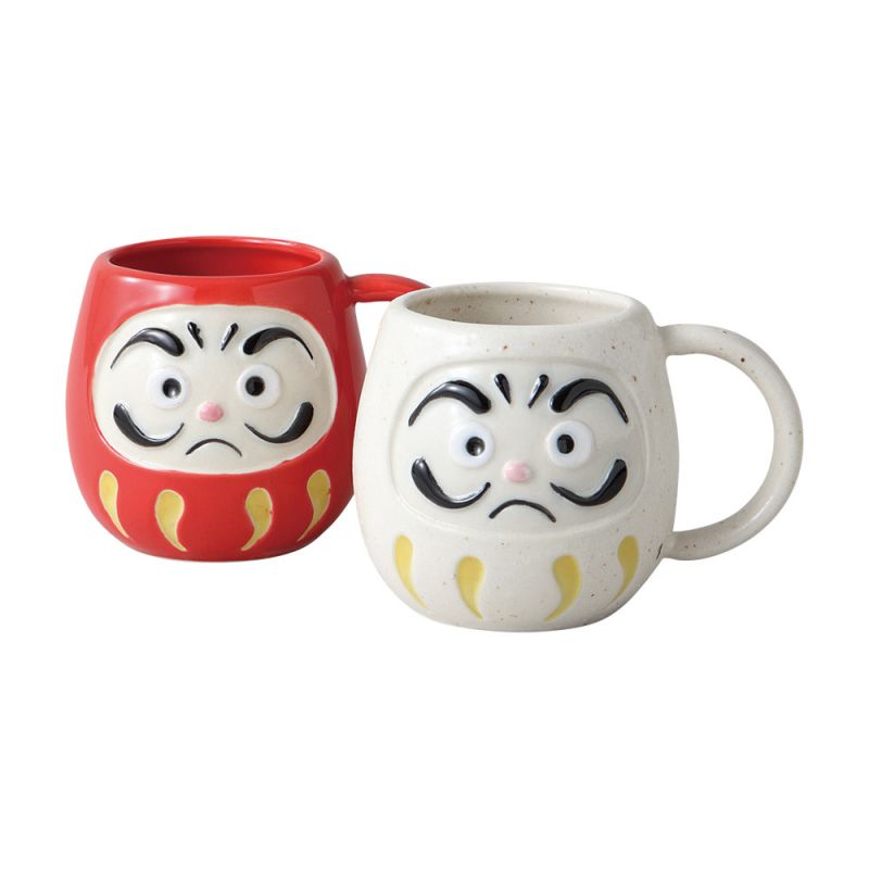 Dúo de tazas japonesas Daruma- DARUMA