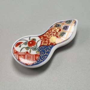 Japanese chopstick holder, HYÔTAN, red, made in Japan