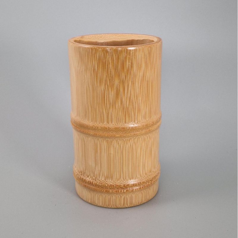 Maceta de bambú, ZUNDO, 7.5x13.5cm