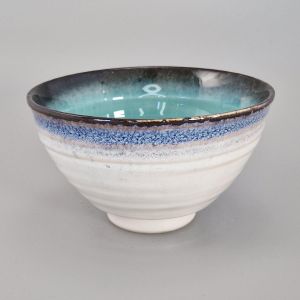 Japanese ceramic rice bowl - MIZUMI