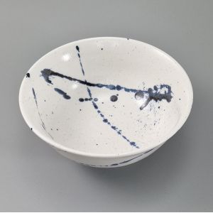 Japanese ceramic soup bowl - AOI SUPURASSHU