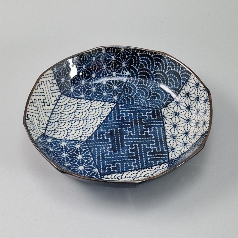 Japanese soup plate in KPAKM50 round ceramic